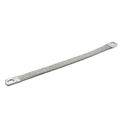 Treccia stagnata rame 10mmq 250mm messa terra quadri elettrici