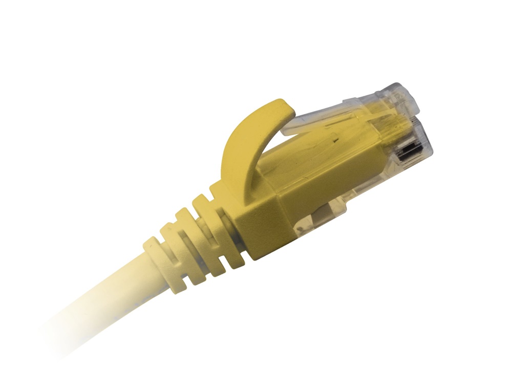 PATCH CORD  CAT6 0,5M LSZH GIALLO