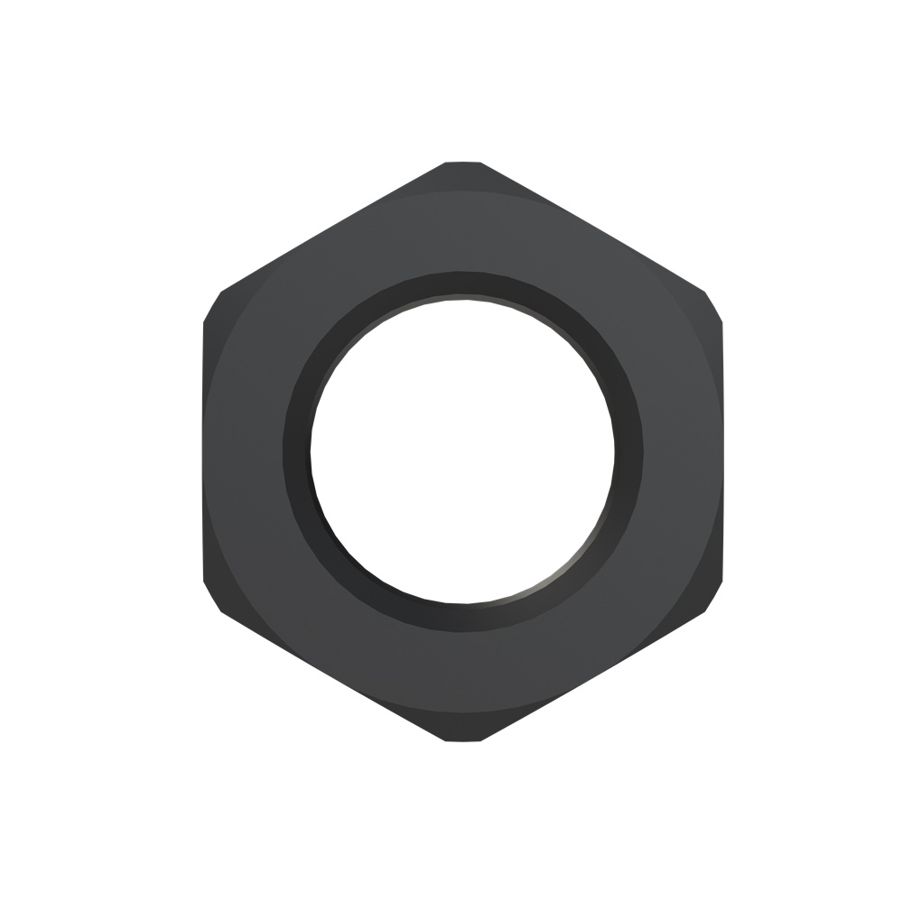 Ghiera nylon M12 PA6 nera resistente per applicazioni elettriche professionali