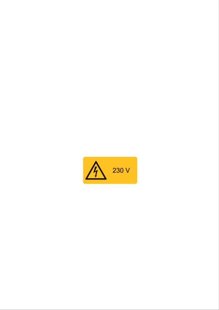 ETICHETTA AVVERTIMENTO WST-LSY 26X52MM PER IMPIANTI E MACCHINARI