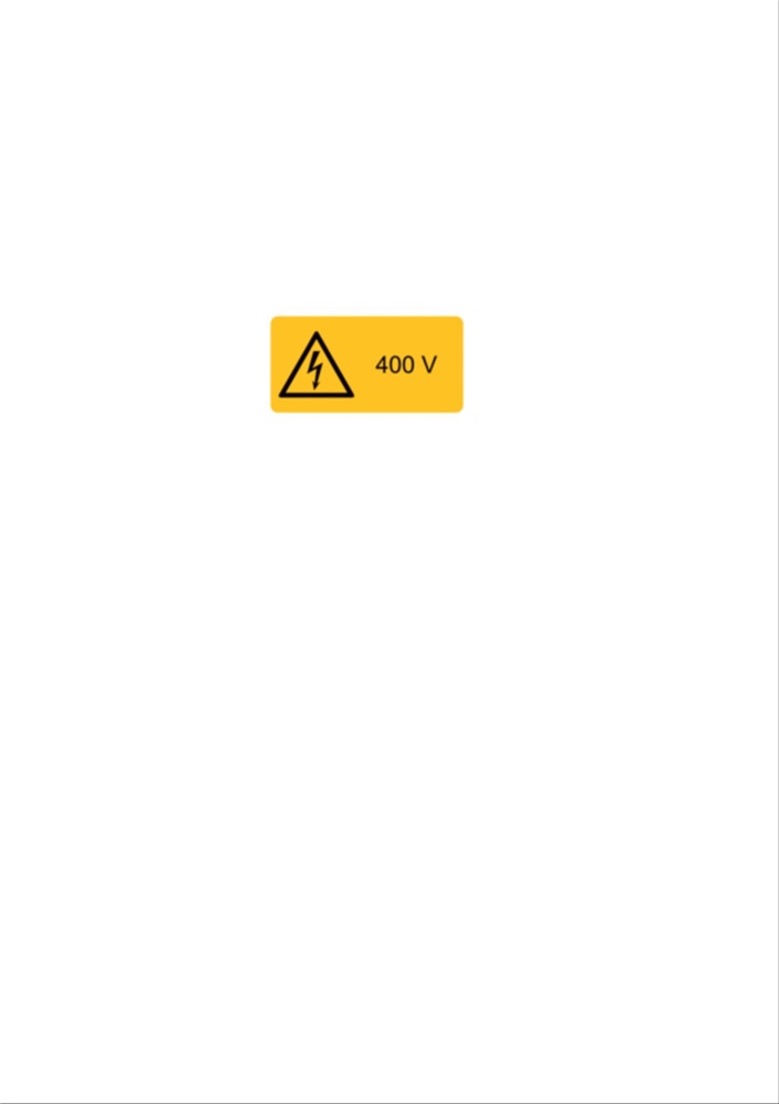 ETICHETTA AVVERTIMENTO WST-LSY 26X52MM PER IMPIANTI
