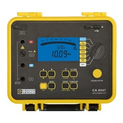 CA 6547 MEGAOHMETRO DIGITALE 50-5000 VDC, MEM, USB
