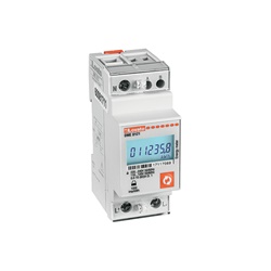 Contatore energia digitale monofase 63A RS485 display LCD retroilluminato uso domestico e industriale