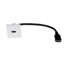 FACEPLATE ADATTAT.HDMI F/F CAVO20CM