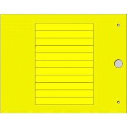 Targhetta MG-TAPW gialla 9x70 mm per identificazione cavi industriale