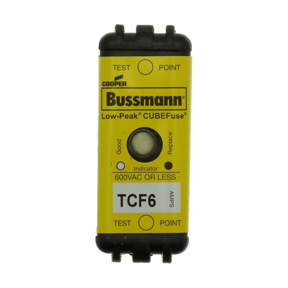 TCF6 FUS. NA, CUBEFUSE, 6A, 600VAC/