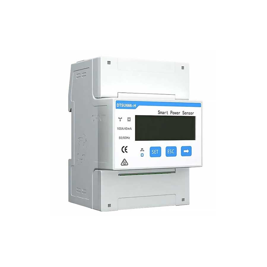 Misuratore trifase compatto SMART POWER 3F DTSU666-H per monitoraggio energia industriale e civile