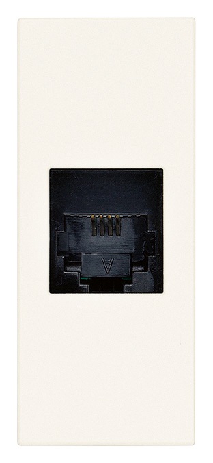 PRESA RJ11 6/4 BIANCO