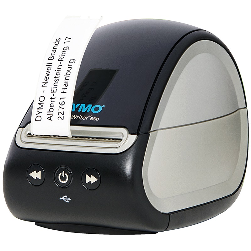 Etichettatrice elettronica DYMO compatta versatile stampa etichette resistenti per cavi e componenti elettrici professionale