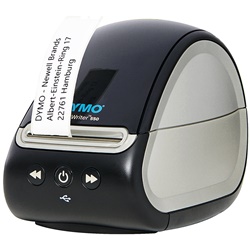 Etichettatrice elettronica DYMO compatta versatile stampa etichette resistenti per cavi e componenti elettrici professionale