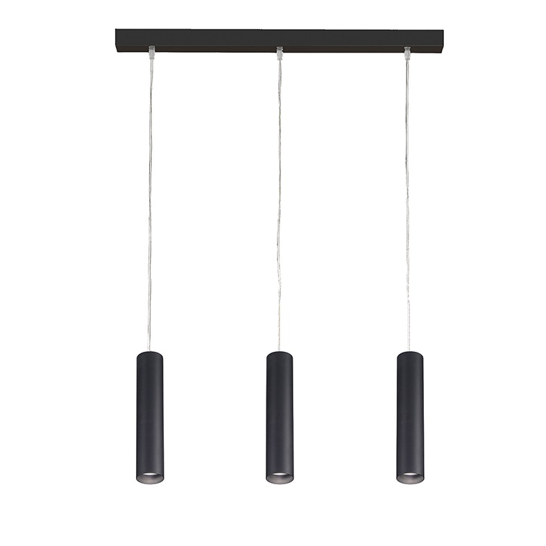 SOSPENSIONE 3XGU10 NERO