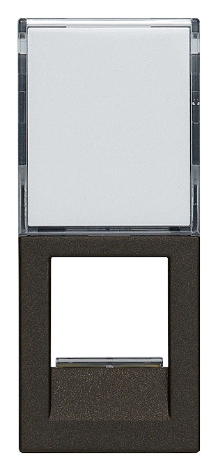 ADATTATORE PORTELLO KEYSTONE NERO