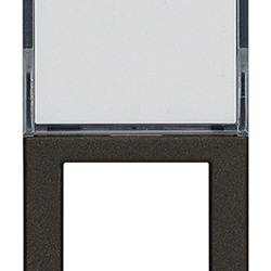 Adattatore portello Keystone nero