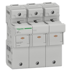 Sezionatore portafusibile Acti9 SBI 3 poli 125A fusibile 22x58 mm per bassa tensione industria e edifici