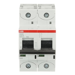 Interruttore automatico S802S-UCK16 2 poli 16A 50kA 250VDC alta prestazione per impianti elettrici residenziali e industriali