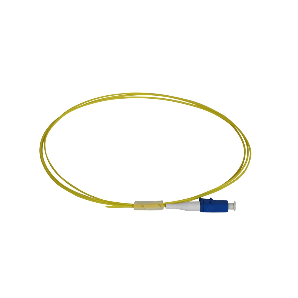 Pigtail fibra ottica monomodale 9/125 LC-UPC 1m OS1 per reti alta velocità