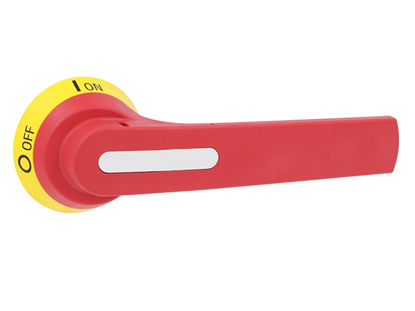 Maniglia blocco porta leva 175mm giallo/rosso sblocco UL508A IP66 IP69K NEMA 4X per GL320-630A