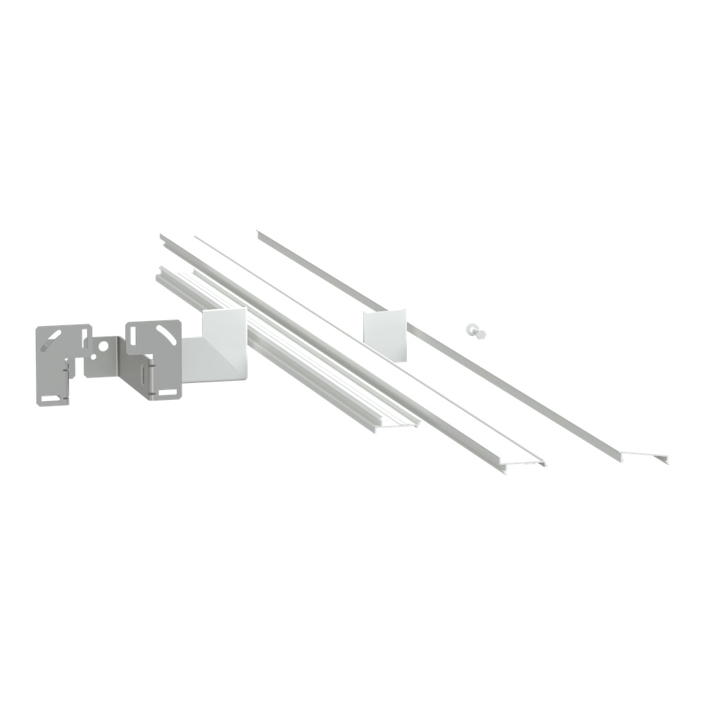 Kit incasso armadi PrismaSeT moduli 21-27 unità altezza 1380 mm larghezza 600 mm trattamento elettroforesi epossidica resistente