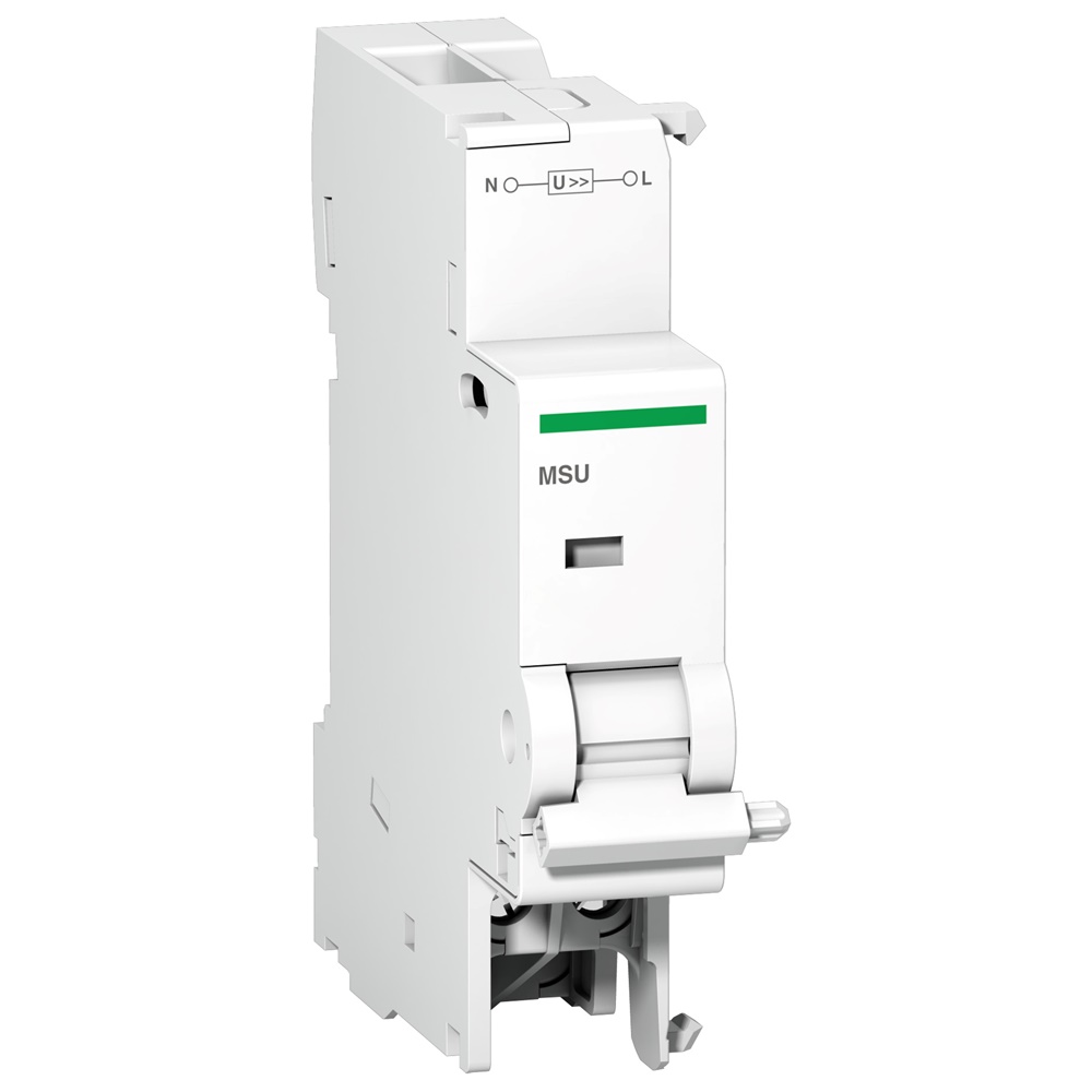 Sganciatore massima tensione MSU 1P+N per C40/C120/ID C40/C40 Vigi/C60H-DC