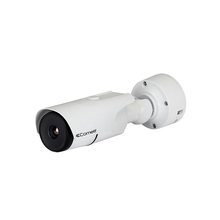 Telecamera IP bullet termica VGA 640x480, ottica fissa 19mm 9fps, contenitore waterproof IP66, compatibile ONVIF 2.4