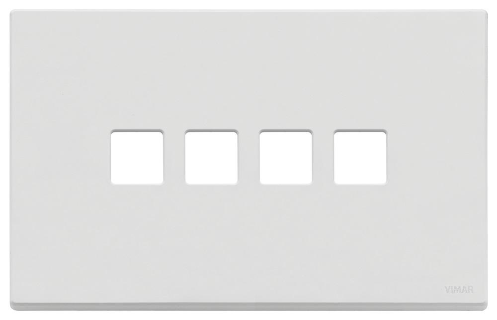 PLACCA 4MX4 FLAT BIANCO MATT