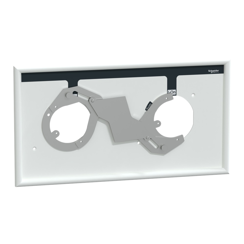 Sistema interblocco meccanico manovre rotative Compact NSX100/160/250 sicurezza lucchetti