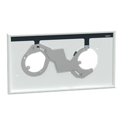 Sistema interblocco meccanico manovre rotative Compact NSX100/160/250 sicurezza lucchetti