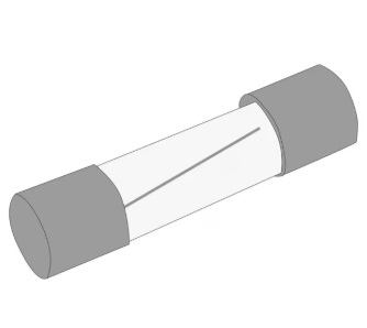 FUSIBILE 2,5AT (6,3 X 32) 250V (10