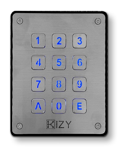 TASTIERA ANTIVANDALO STAND-ALONE +