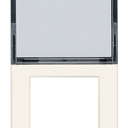 Adattatore portello Keystone bianco
