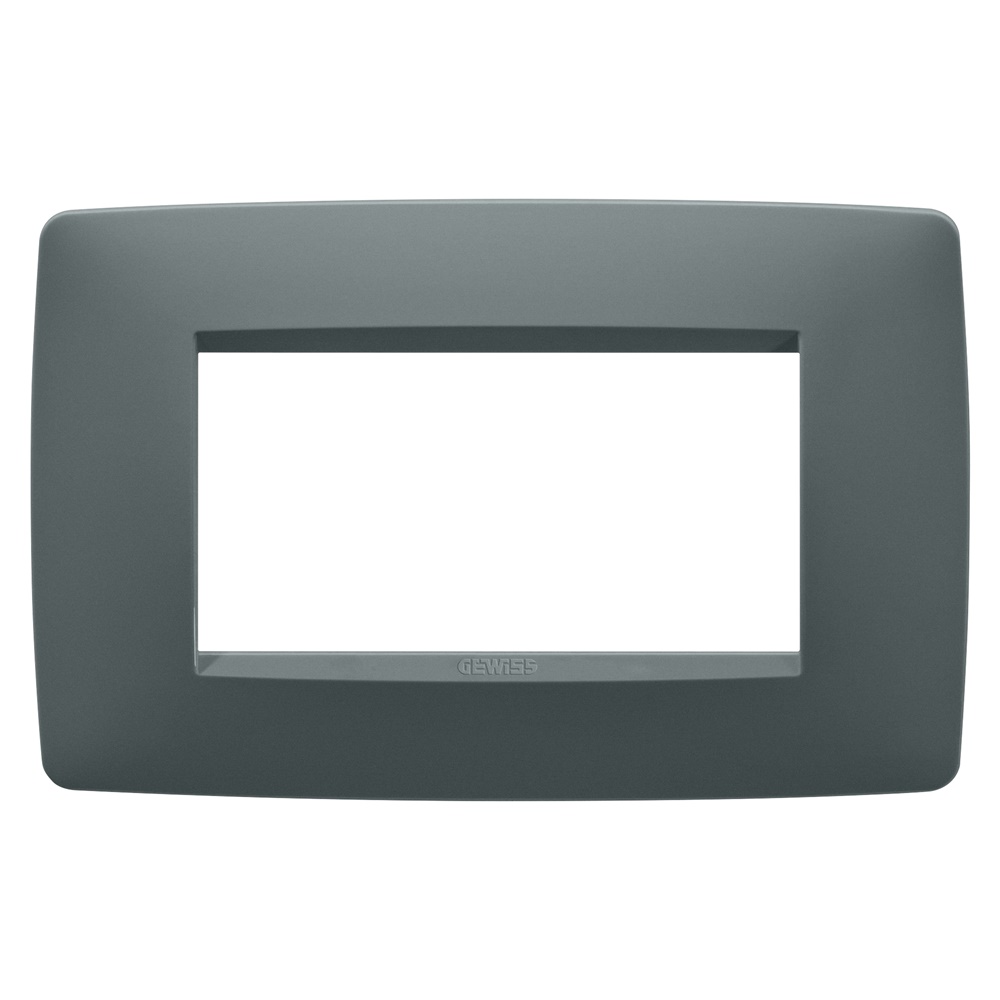PLACCA ONE - IN TECNOPOLIMERO VERNICIATO - 4 POSTI - OTTANIO - CHORUSMART