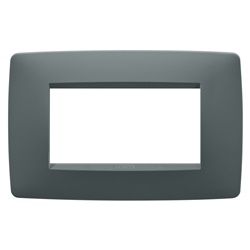 PLACCA ONE - IN TECNOPOLIMERO VERNICIATO - 4 POSTI - OTTANIO - CHORUSMART