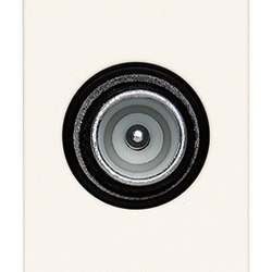 Presa coassiale TV-RD-SAT passante 5-2400 MHz attenuazione 10 dB bianco