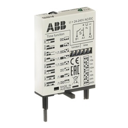Timer multifunzione CR-U T 24-240VAC/DC per controllo temporizzato impianti elettrici industriali e civili