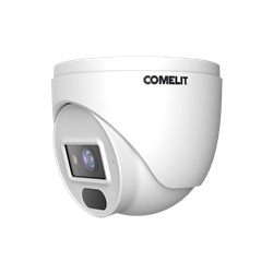 Telecamera IP turret 4MP 2.8mm AI analisi video IR 20m IP67 PoE sicurezza sorveglianza