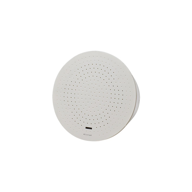 Sirena wireless da interno, piezoelettrica, design raffinato, montaggio parete/tavolo, batteria 6V inclusa
