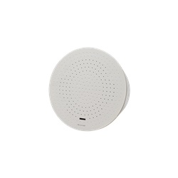 Sirena interna radio wireless piezoelettrica alta pressione sonora montaggio muro o superficie design compatto uso professionale sicurezza ambienti interni