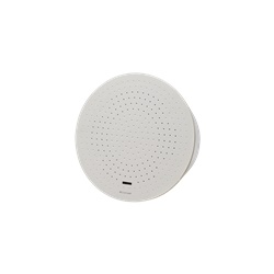 Sirena interna radio wireless piezoelettrica alta pressione sonora montaggio muro o superficie design compatto uso professionale sicurezza ambienti interni