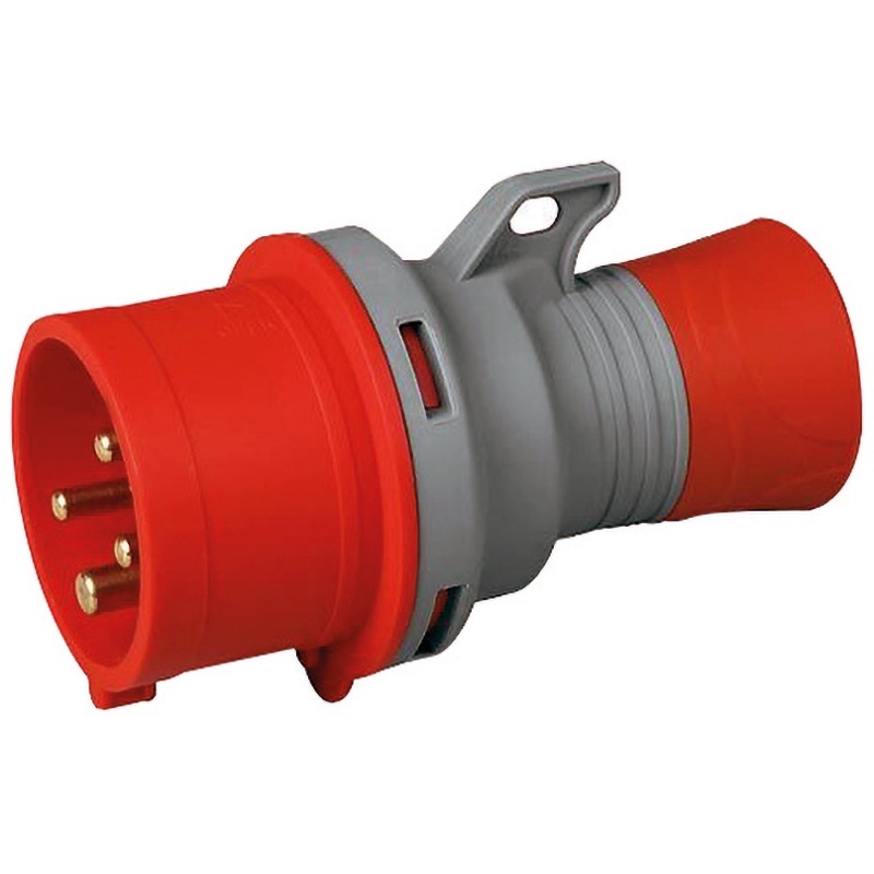 Spina volante IP44 16A 220V resistente polvere spruzzi per installazioni elettriche temporanee e mobili