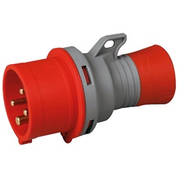 Spina volante IP44 16A 220V resistente polvere spruzzi per installazioni elettriche temporanee e mobili