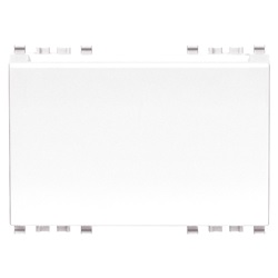 Interruttore a badge verticale bianco