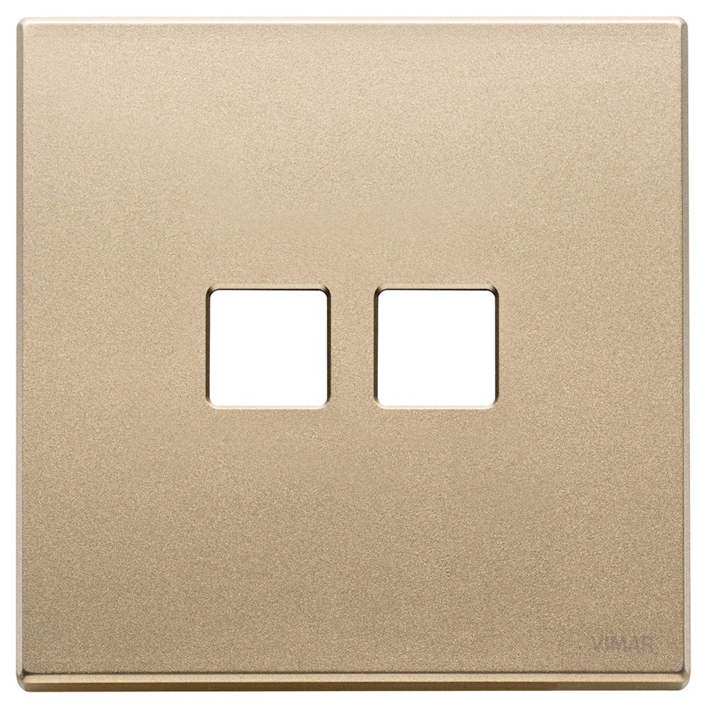 PLACCA 2MX2 FLAT ORO SATINATO