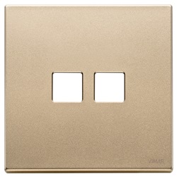 PLACCA 2MX2 FLAT ORO SATINATO
