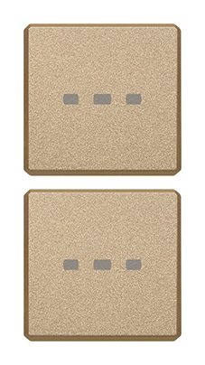 DUE TASTI FLAT NEUTRI ILLUM ORO SAT