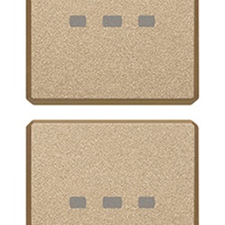 DUE TASTI FLAT NEUTRI ILLUM ORO SAT