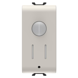 SENSORE DI MOVIMENTO CONNESSO - ZIGBEE - 100-240 V ac 50/60 Hz - NA 2A (AC1) 240  V ac - 1 MODULO - NATURAL BEIGE SATINATO - CHORUSMART
