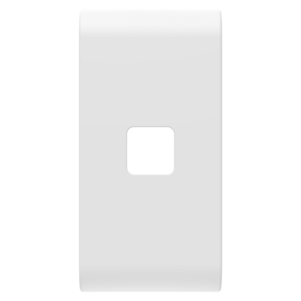 TASTO INTERCAMBIABILE PER COMANDI ASSIALI - DA COMPLETARE CON LENTE - 1 MODULO - BIANCO SATINATO - CHORUSMART