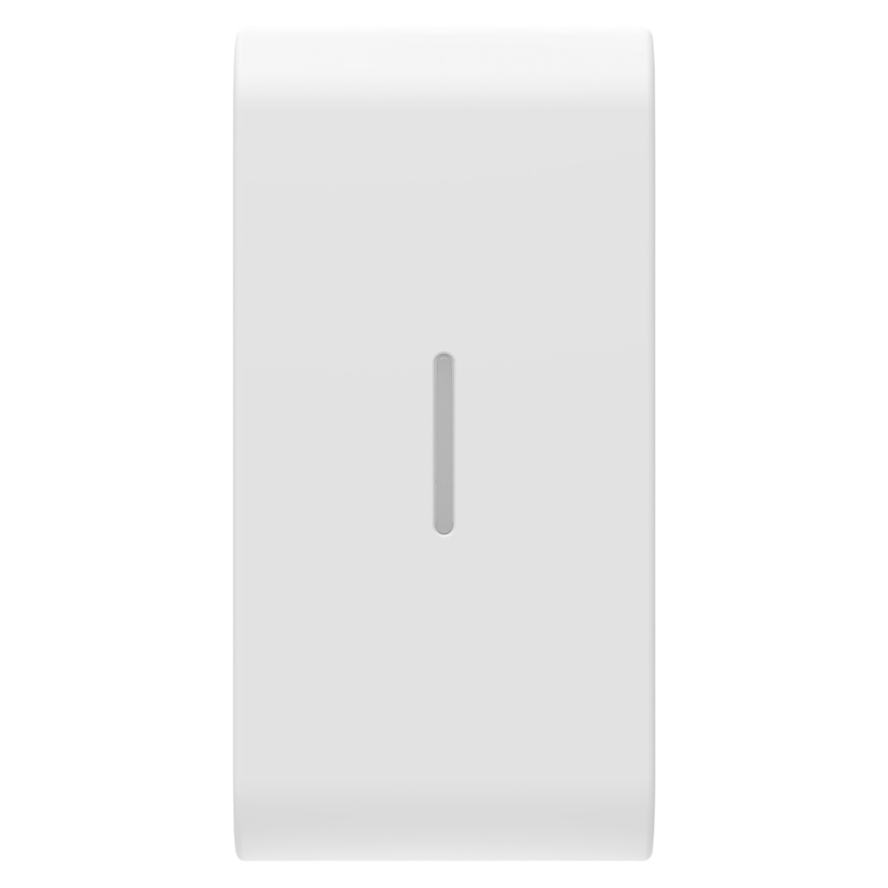 TASTO INTERCAMBIABILE PER COMANDI ASSIALI - CON DIFFUSORE - 1 MODULO - BIANCO SATINATO - CHORUSMART