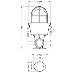 EX 070 SLR S AMB V12/24DAC