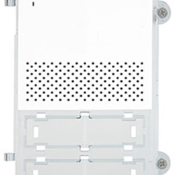 Modulo frontale audio base Pixel bianco per unità elettronica Due Fili Plus 41000